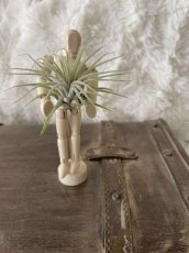 beweegbare mannequin met plant 13.5cm